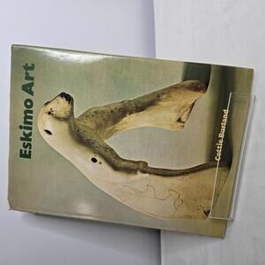 Eskimo Art By Cottie Burland 1973 Hardcover Coffee Table Book Hamlyn